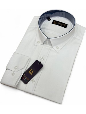 Genesis Yüzde Yüz Pamuk Erkek Gömleği