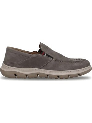 Marcomen 152-23074 Erkek Hakiki Deri Casual Ayakkabı Vizon