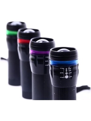 MidasTech Şeritli Zoom Odaklı El Feneri Bigem BM-310