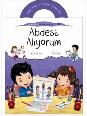 Dua Giyim Abdest Alıyorum / Etkinlikli Öğreniyorum Seti 4.