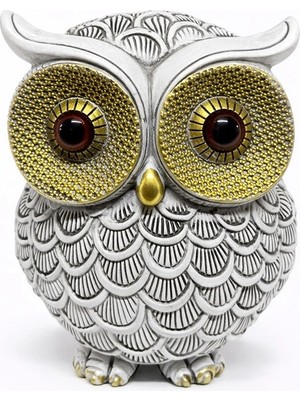 Nexgen 10X7 cm Polyester Baykuş Figürü