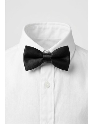 23 Nisan Doğum Günü ve Özel Günler Için Ayarlanabilir Lastikli Çocuk Saten Papyon 0-14 Yaş