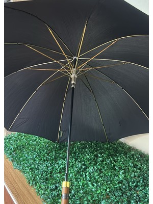 April Aprıl 213G Fiber 10 Telli Süper Lüx Yarı Otomatik Uzun Şemsiye