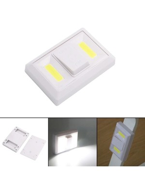 MidasTech Cob Ledli Duvar ve Dolap Lambası WT-382 - Mıknatıslı ve Askılı Pratik Aydınlatma