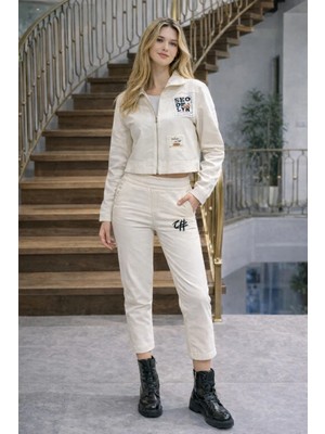 Destini Bej Pantolon