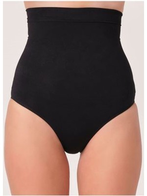 Dua Giyim Siyah Kadın Dikişsiz Slip Korse