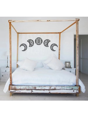 Diken Store Ay Evresi Ahşap Duvar Tablosu