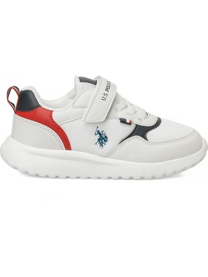U.s. Polo Assn. Posse Jr 6fx Beyaz Erkek Çocuk Sneaker