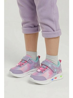 Kinetix 102067129 6p Ramela Girl B 6fx Kız Çocuk Işıklı Yürüyüş Ayakkabısı Lila