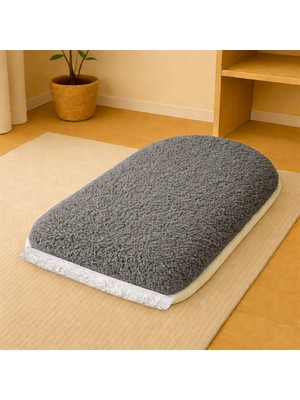 Carpetella 3 cm Ortopedik Süngerli Peluş Seccade Yumuşak Diz Ağrıtmaz Namazlık