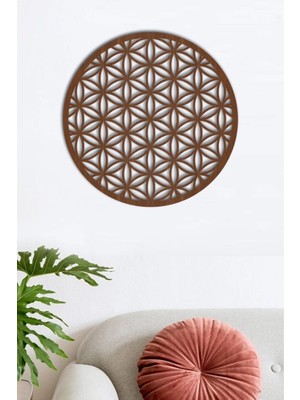 Diken Store Ceviz Görünümlü Dekoratif Tablo Ev Dekorasyon