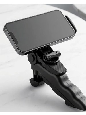İlk El Grup Ieg™ Katlanabilir Mini Telefon Tripodu Masaüstü Telefon Standı 360 Derece Ayarlanabilir