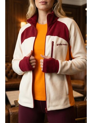 Giallo Rosso Krem Spor Polar