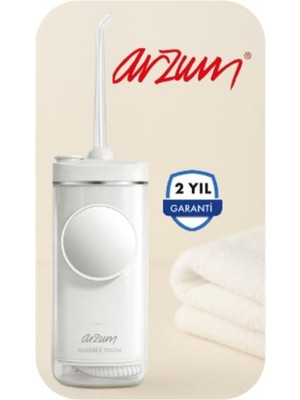 Arzum AR5300 Sensible Touch Şarjlı Ağız Duşu – Ipx7, 4 Mod, 920MAH