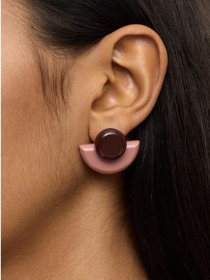 Parfois Resin Yelpaze Küpe