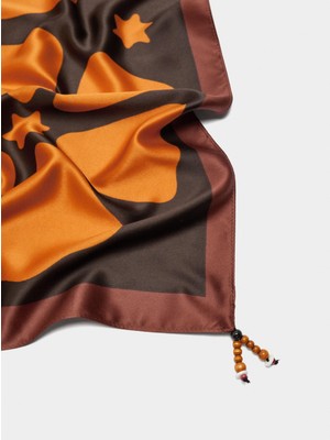 Parfois Kadın Saten Kare Desenli Şal