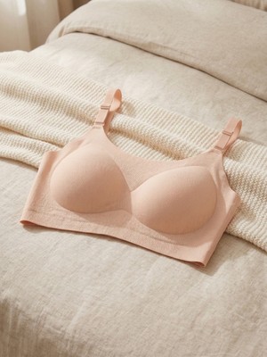 Feenia Nudylight Pudra Ince Askılı Dikişsiz Hayalet Sütyen
