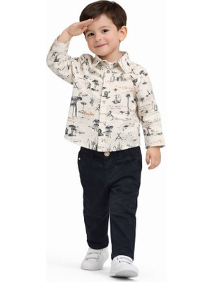 Bebepan Kıng Emp Erkek Çocuk Gömlek Pantolon Takım