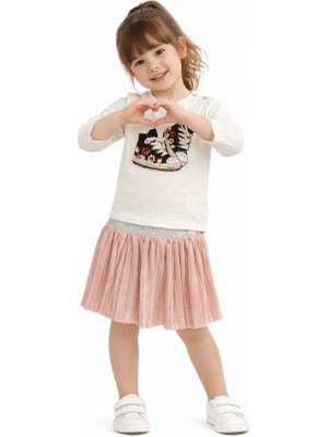 Bebepan Kız Çocuk Etek Badi Takım