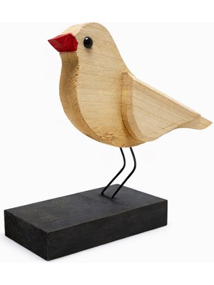 Ceren Wooden El Yapımı Ahşap Kuş Deko