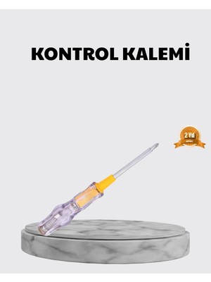 Zemira Home 110-220V Elektrik Test Kalemi Korozyona Dayanıklı Nikel Kaplamalı