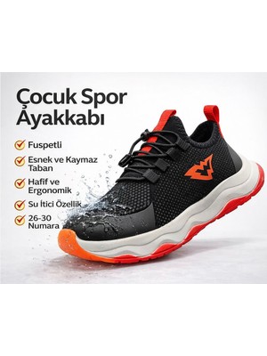 papucumun dünyası Günlük Çocuk Spor Ayakkabı  Su Itici  Dalgıç Kumaş