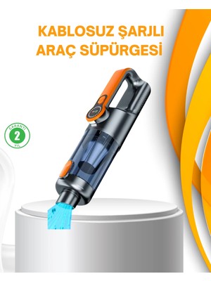 Zemira Home Kompakt Şarjlı El Süpürgesi Kuru ve Sıvı Temizlik 5 Aparatlı