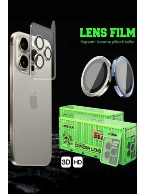 Zemira Home Newface Xiaomi Redmi Note 14 Pro Plus Raze Metal Kamera Lens - Gümüş