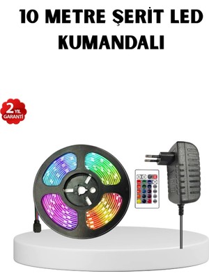 Zemira Home Renkli Smart LED Şerit – Suya Dayanıklı, Esnek, Enerji Tasarruflu