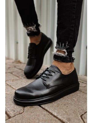 Marmara Qumasch CH003 - Cst Pelle Classica Erkek Ayakkabı Sıyah