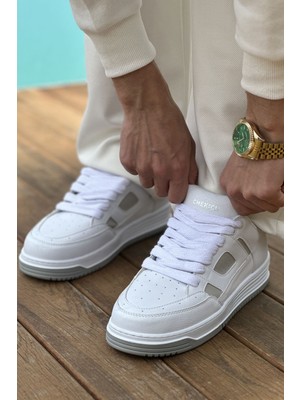 Marmara Qumasch CH2410 - Cbt Avax  Erkek Spor Ayakkabı Beyaz/grı