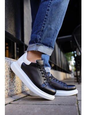 Marmara Qumasch CH256 - Cbt Estrella Erkek Ayakkabı Sıyah/beyaz