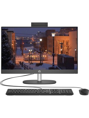 Marmara Qumasch Hp A1JZ3ES, Proone 240 G10, I5-1335U, 23,8&amp;quot; Fhd Ekran, 16GB Ram, 512GB Ssd, Paylaşımlı Ekran Kartı, Free Dos All In One Pc, Siyah (857)