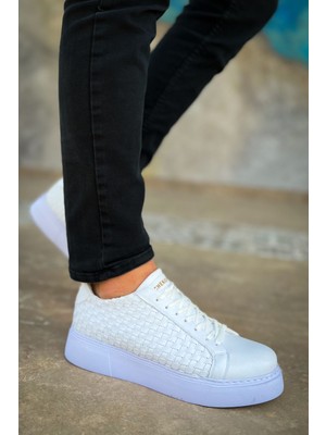 Marmara Qumasch CH203 - Obt Maglieria Erkek Ayakkabı Beyaz