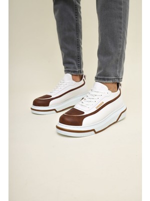 Marmara Qumasch CH241 - Cbt Signature Line Up Erkek Ayakkabı Taba/beyaz