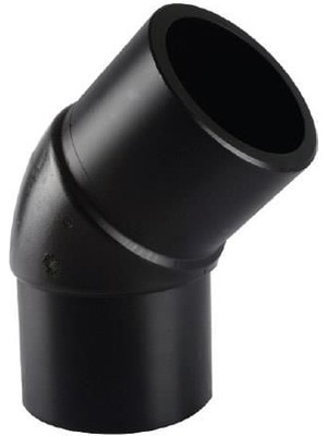 Marmara Qumasch Tega Hdpe Spigot Açık Dirsek 125 mm 45 Derece