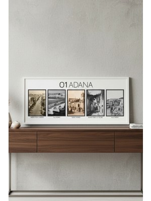 Adana Nostalji Tablosu | Siyah Beyaz Eski Adana Fotoğrafları | Çe