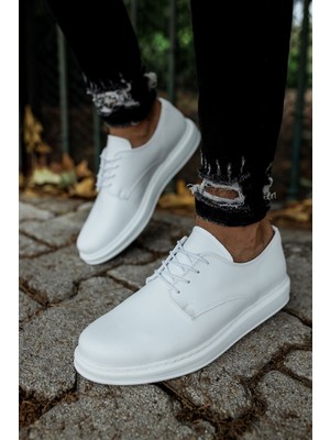 Marmara Qumasch CH003 - Cbt Pelle Classica Erkek Ayakkabı Beyaz