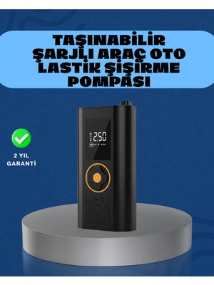 Zemira Home Otomatik Duran Dijital Hava Pompası Kompakt ve Taşınabilir Tasarım