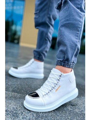 Marmara Qumasch CH267 - Cbt Roma Mirror Erkek Bot Beyaz