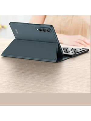 Zemira Home Newface Universal Universal Kılıf Fold Klavye - Koyu Yeşil