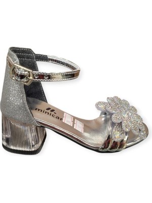 Minican BR-186-26 Topuklu Çocuk Abiye Sandalet