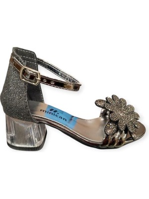 Minican BR-186-26 Topuklu Çocuk Abiye Sandalet