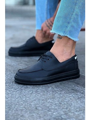 Dua Giyim Kömür Erkek Saraclı Casual Ayakkabı