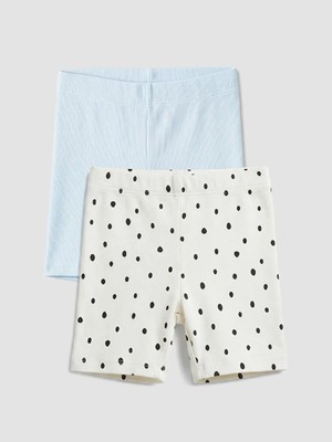 LC Waikiki Desenli Kız Bebek Şort 2 Li  (#ref!)