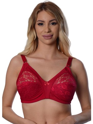 İlk El Grup Ieg™ Bordo Dantelli Toparlayıcı Sütyen - 503