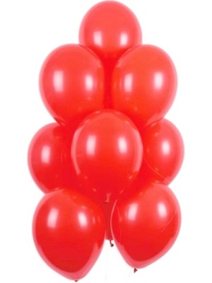 Vatan Gemar Kırmızı Renkli Balon 26CM - 20 Adet