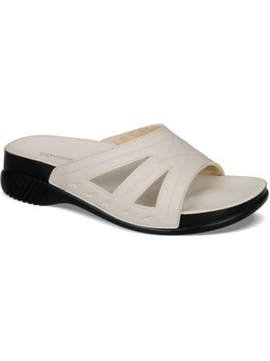 Ceyo Belize Bej Anatomik Terlik