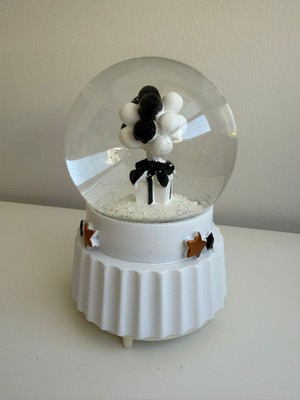 Bumelo Hediye Paketi Balonlar Büyük Boy Işıklı,müzikli Püskürtmeli Kar Küresi