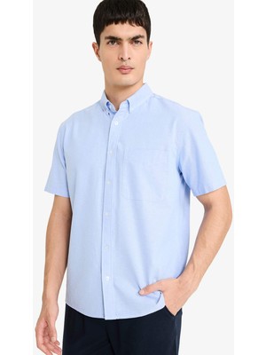 DeFacto Regular Fit %100 Pamuk Oxford Gömlek D7419AX26SP